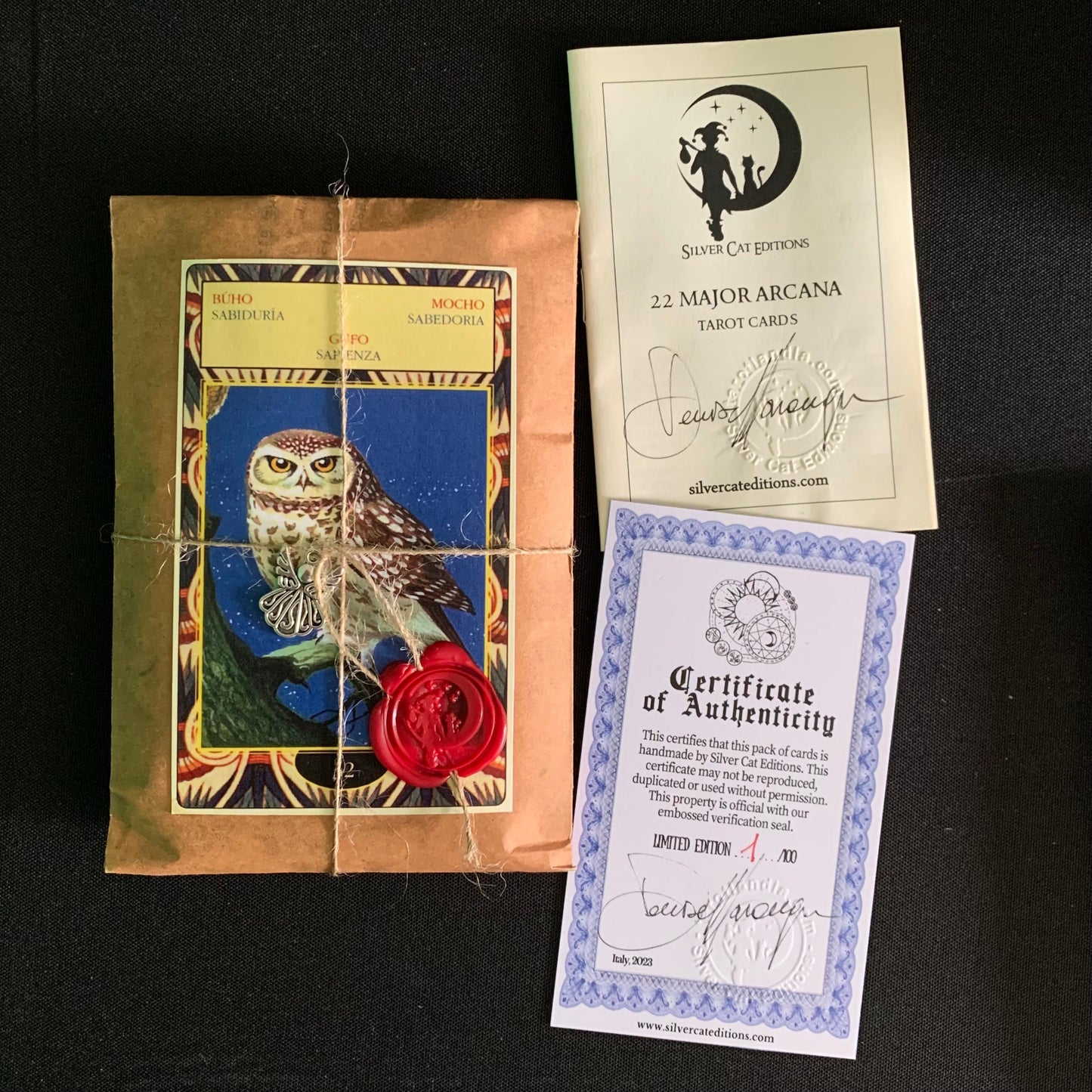 Animal Oracle - Limited Editions - 2023 Silver Cat Editions