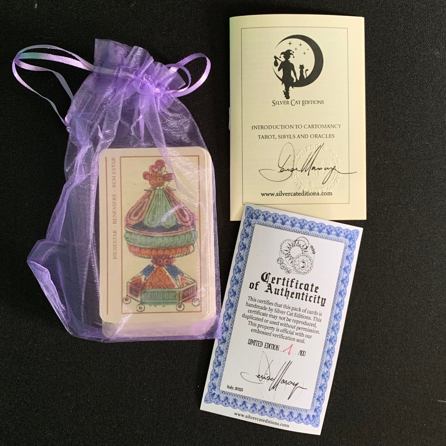 Oracle Of The 4 Elements - Limited Editions - 2023 Silver Cat Editions