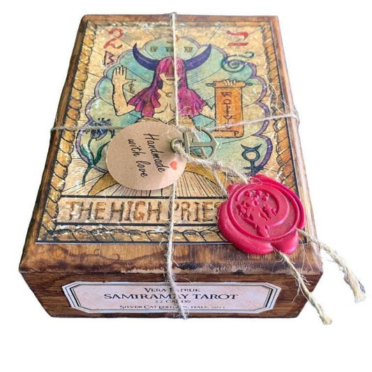 Samiramay Tarot 22 Major Arcana Limited Edizion in Wooden Box