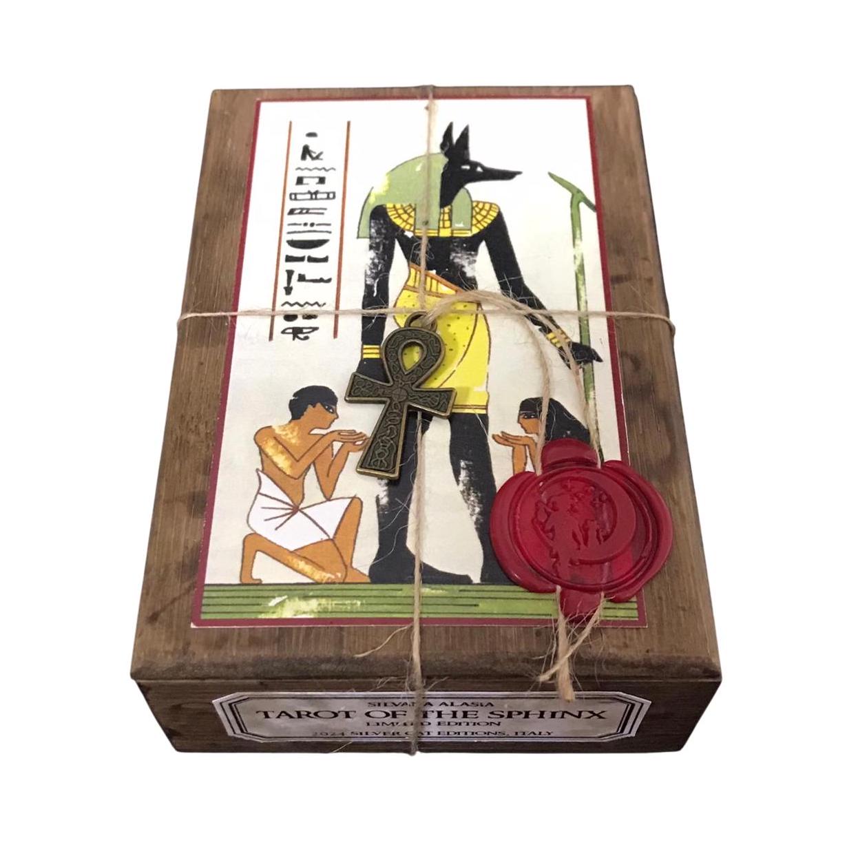 Tarot of The Sphinx - Ultra-limited special edition, in a wooden box - Exclusive Ad Personam copy