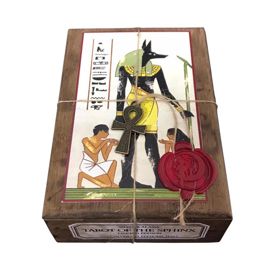 Tarot of The Sphinx - Ultra-limited special edition, in a wooden box - Exclusive Ad Personam copy