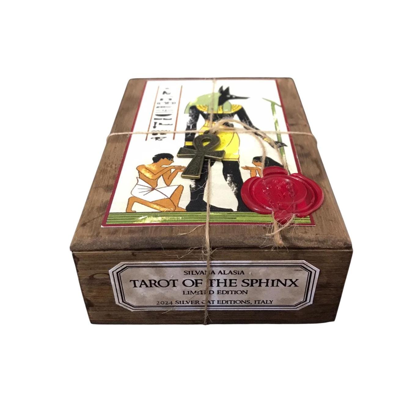 Tarot of The Sphinx - Ultra-limited special edition, in a wooden box - Exclusive Ad Personam copy
