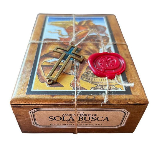Ancient Tarot Sola Busca - Special Limited Edition in Wooden Box - Silver Cat Editions