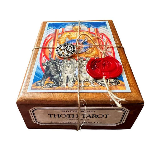 Aleister Crowley, Thoth Tarot - Ultra Limited Edition - Unique Ad Personam Copy, in Wooden Box