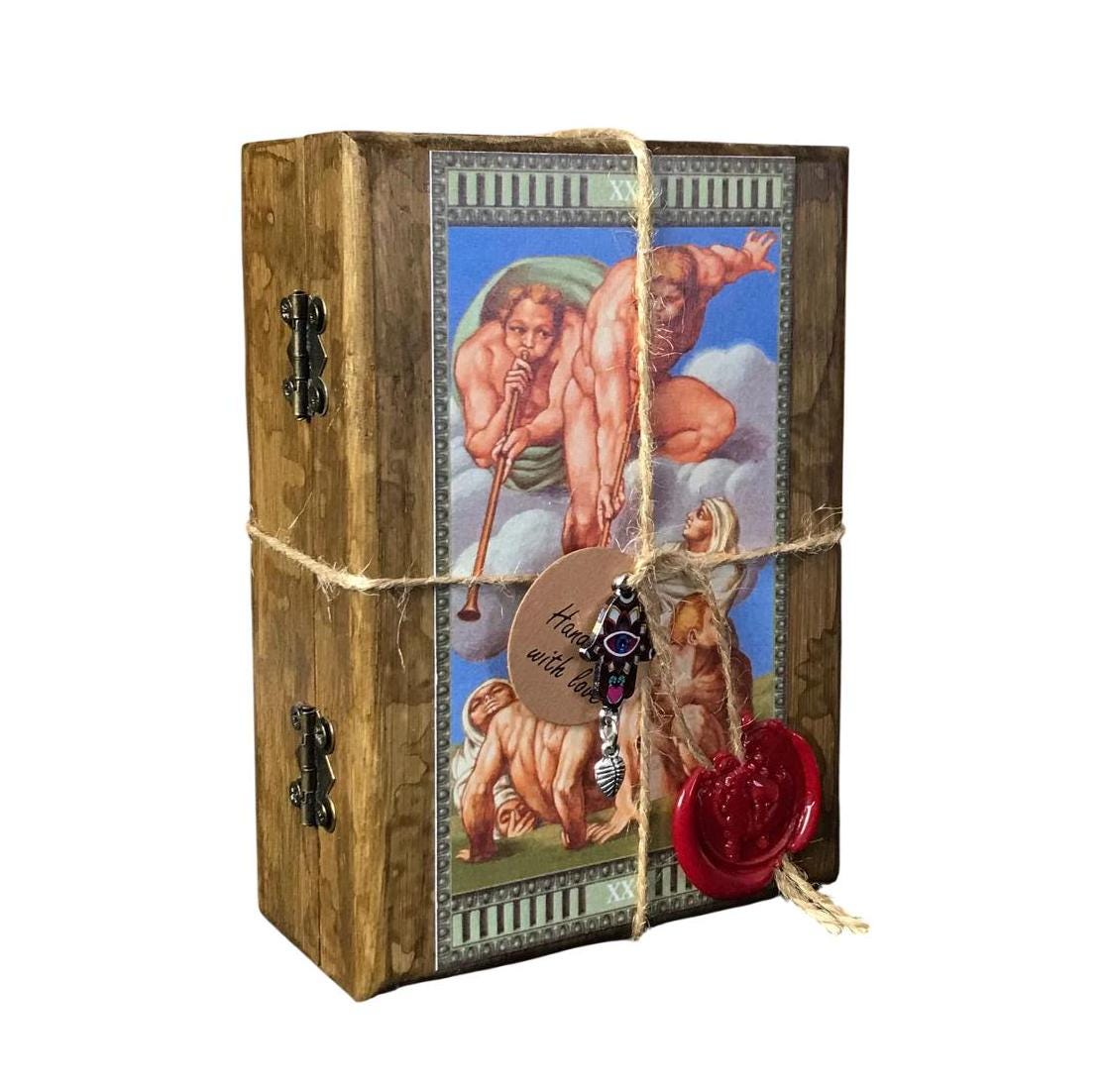 Michelangelo Tarot -  Special Edition: Ultra Limited Release - Unique Ad Personam Copy, in Wooden Box