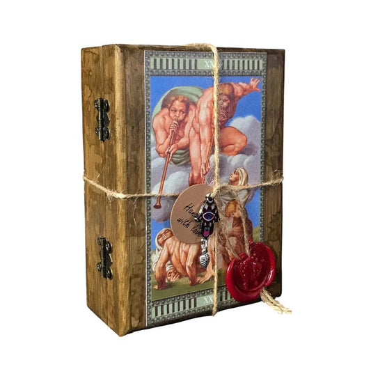 Michelangelo Tarot -  Special Edition: Ultra Limited Release - Unique Ad Personam Copy, in Wooden Box