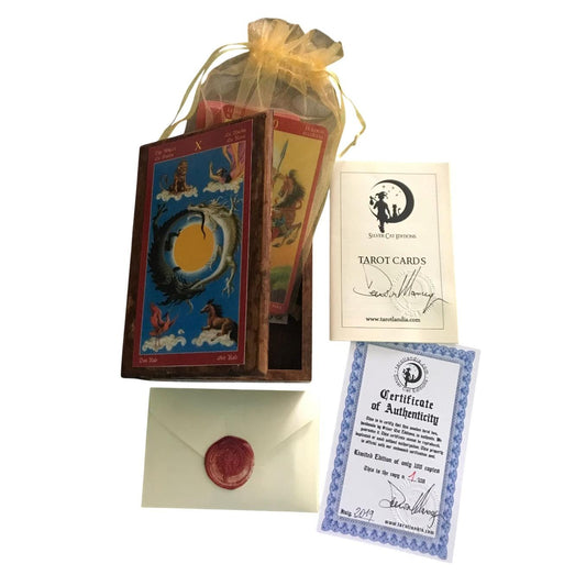 Dragons Tarot - Special Limited Edition in Wooden Box - Silver Cat Editions