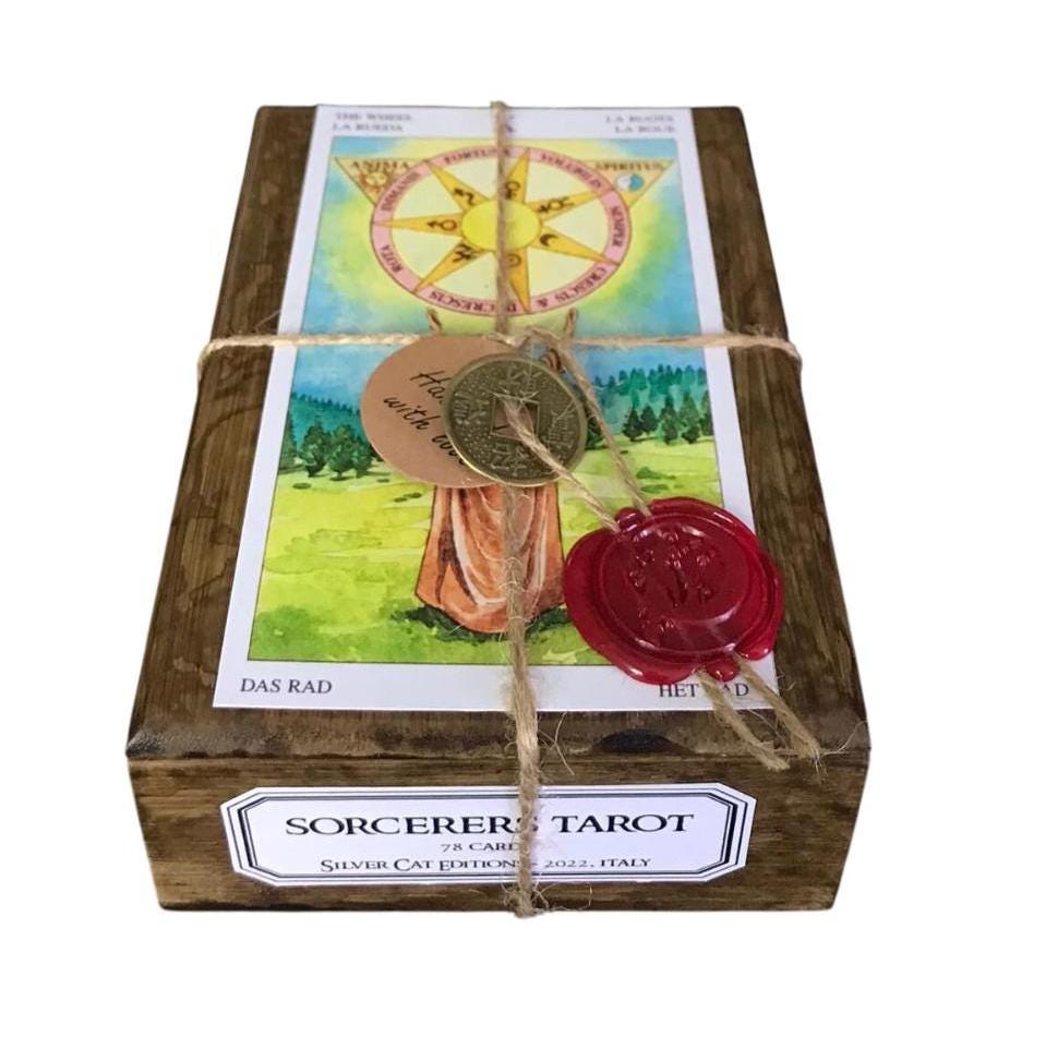 Sorcerers Tarot - Special Limited Edition in Wooden Box - Silver Cat Editions