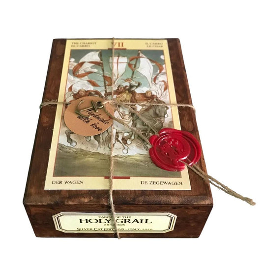 Holy Grail Tarot - Special Limited Edition in Wooden Box - Silver Cat Editions
