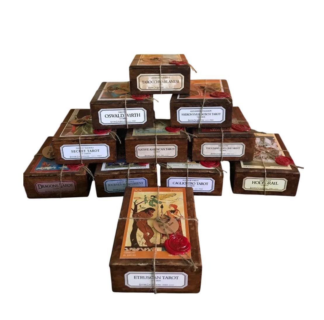 Etruscan Tarot - Ultra-limited Special Edition, in a Wooden Box - Exclusive Ad Personam copy