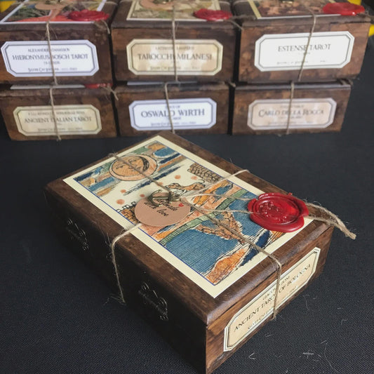 Ancient Tarot of Bologna -Special Edition: Ultra Limited Release - Unique Ad Personam Copy, in Wooden Box