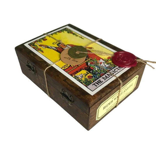 Rider Waite Smith Tarot 1910 - Special Edition: Ultra Limited Release - Unique Ad Personam Copy, in Wooden Box