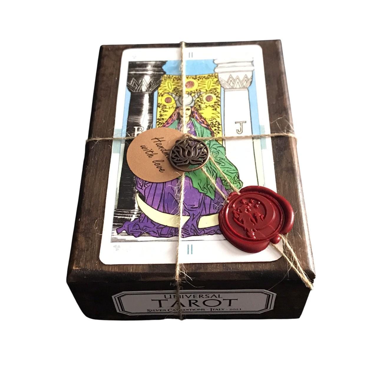 Tarot Universal Rider Waite Smith - Special Edition: Ultra Limited Release - Unique Ad Personam Copy, in Wooden Box