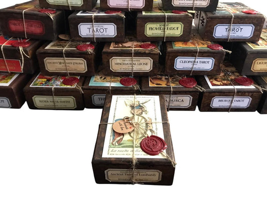 Ancient Tarot of Lombardy - Special Edition: Ultra Limited Release - Unique Ad Personam Copy, in Wooden Box