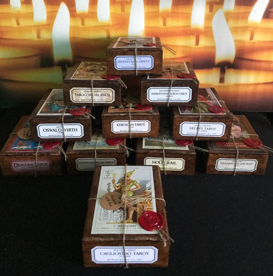 Cagliostro Tarot in Wooden Box -  Special Edition: Ultra Limited Release - Unique Ad Personam Copy, in Wooden Box