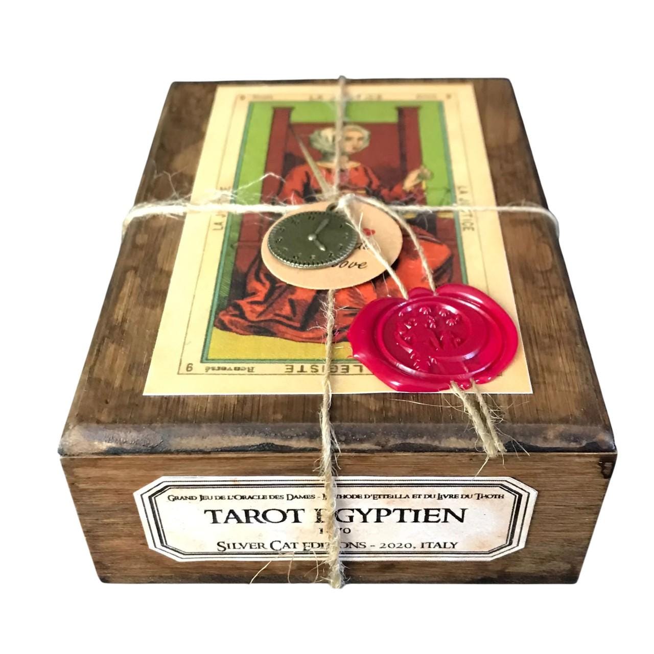 Thoth Tarot - Tarot Etteilla -  Special Edition: Ultra Limited Release - Unique Ad Personam Copy, in Wooden Box