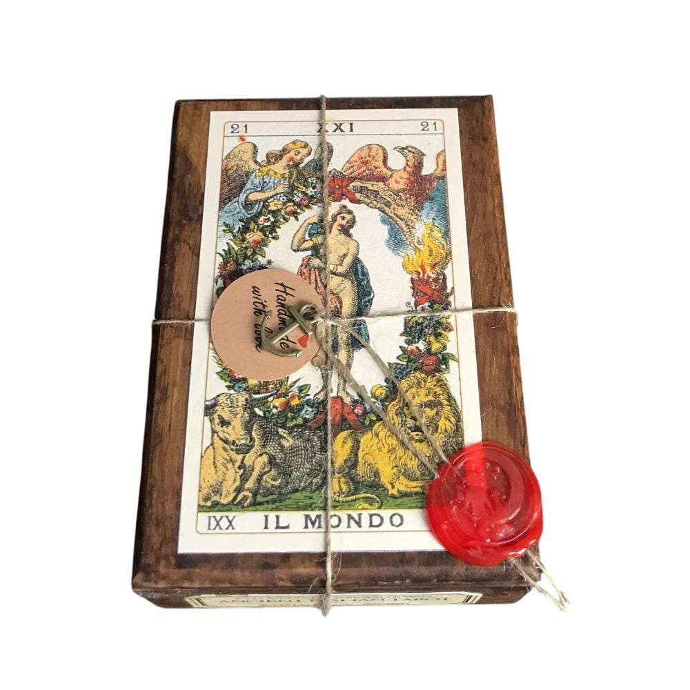 Ancient Italian Tarot - Ultra-limited Special Edition, in a Wooden box - Exclusive Ad Personam copy