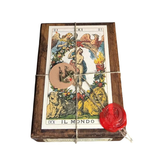 Ancient Italian Tarot - Ultra-limited Special Edition, in a Wooden box - Exclusive Ad Personam copy