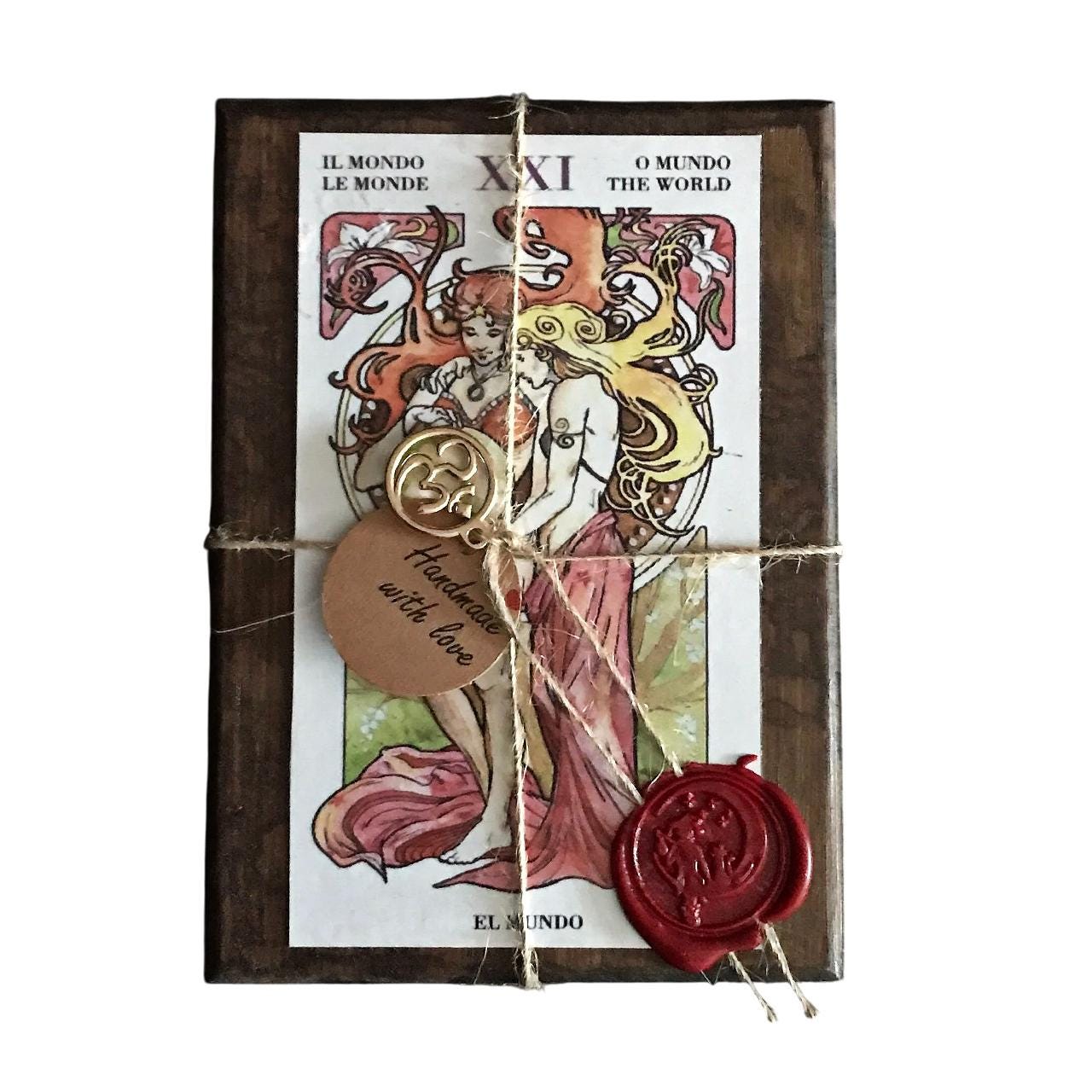 Tarot Art Nouveau - Ultra-limited special edition, in a wooden box - Exclusive Ad Personam copy