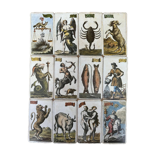 Tarot Ancient Minchiate Etruria - Special Limited Edition in Wooden Box - Silver Cat Editions